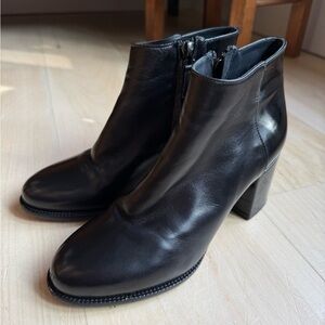 Nando Muzi Leather Fur Lined Leather Boot